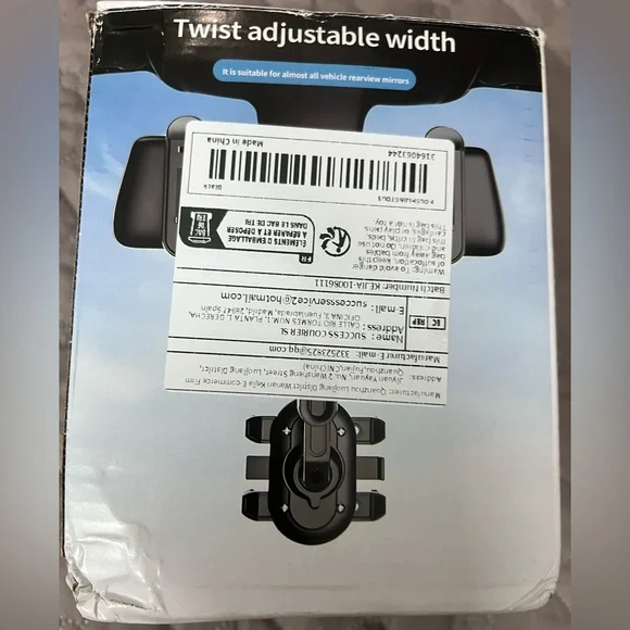 Twist Adjustable Rearview Mirror Mount - Picture 2 of 6